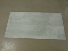 Pallet of 40x Packs of 5 Sherwood smoke Matt finish 300x600 wall and Floor Tiles By Johnsons, New,