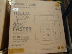 | 4X | PRESSURE KING PRO 20 IN 1 6LTR PRESSURE COOKER | UNCHECKED AND BOXED SOME MAY BE IN NON
