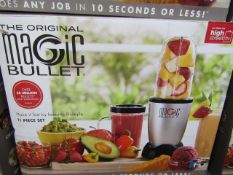 | 5X | THE ORIGINAL MAGIC BULLET BLENDER | UNCHECKED AND BOXED | NO ONLINE RESALE | SKU