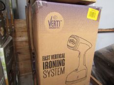 | 4X | VERTI STEAM PRO'S | UNCHECKED AND BOXED | NO ONLINE RESALE | RRP £43.99 |TOTAL LOT RRP £131.