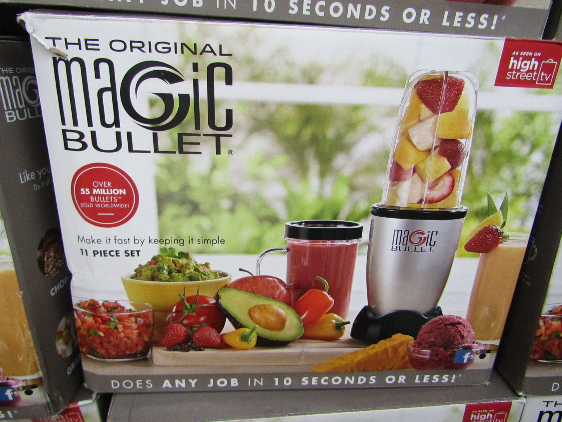 | 5X | THE ORIGINAL MAGIC BULLET BLENDER | UNCHECKED AND BOXED | NO ONLINE RESALE | SKU