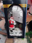 Christmas Battery operated Light up Ornament. Boxed but untested