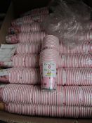 10x Pacs of 8 Rackel Ellen Girls Paper Cups - All Packaged.