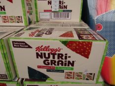 2 Boxes of 42 Kelloggs Nutri Grain Bars. Mixed Flavours. BB Dates range from 8/8/20 - 26/11/20