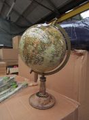 World Globe wooden Stand - Good Condition.