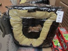 Snoozzzeee 20" Donut Bed in Black New & Packaged