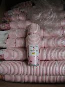 10x Pacs of 8 Rackel Ellen Girls Paper Cups - All Packaged.