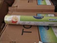 Box of 12 Rolls of Winnie The pooh Wallpaper. Packaged.