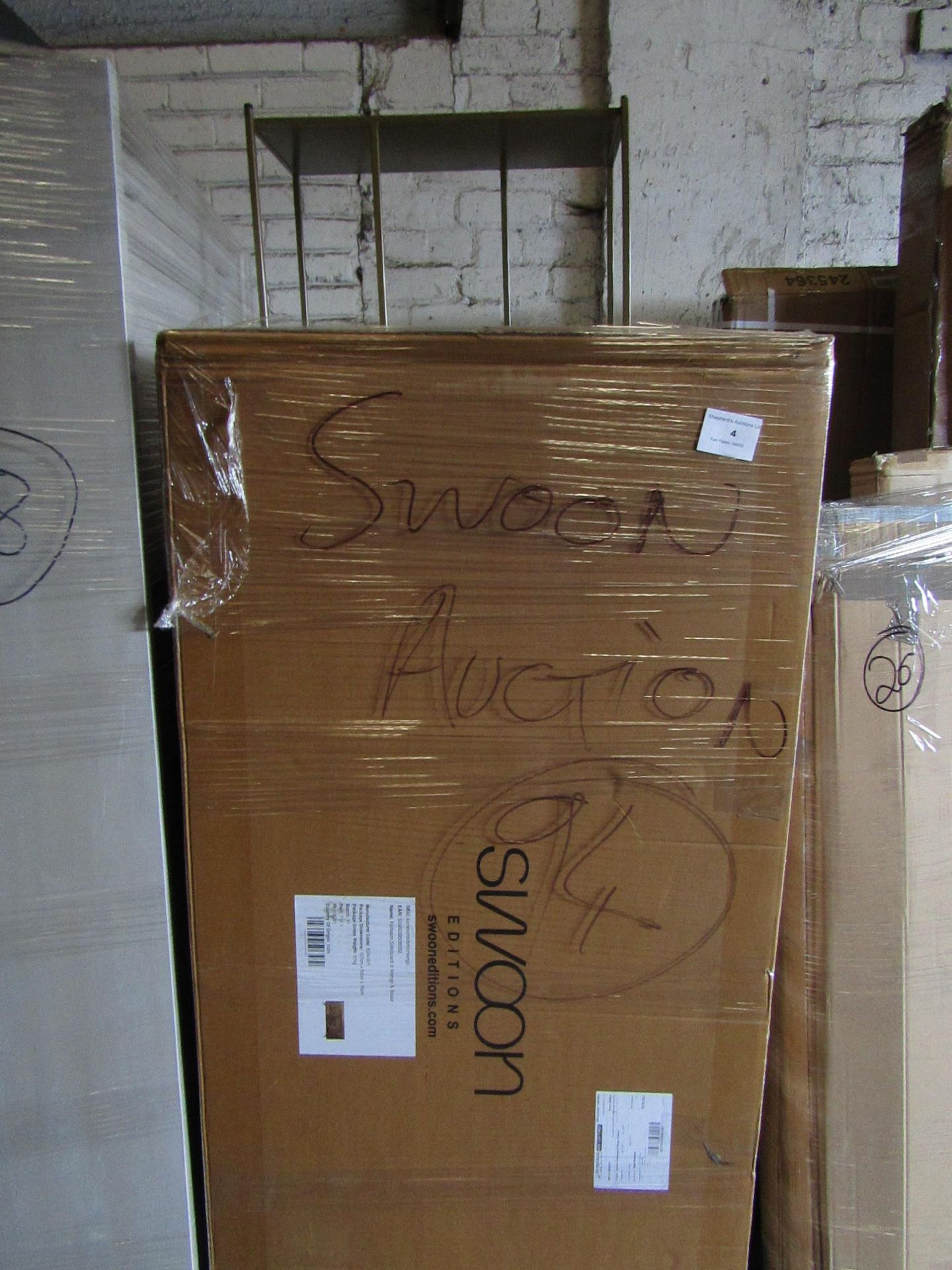 | 1X | PALLET OF SWOON  B.E.R FURNITURE, UNMANIFESTED, WE HAVE NO IDEA WHAT IS ON THESE PALLETS OR