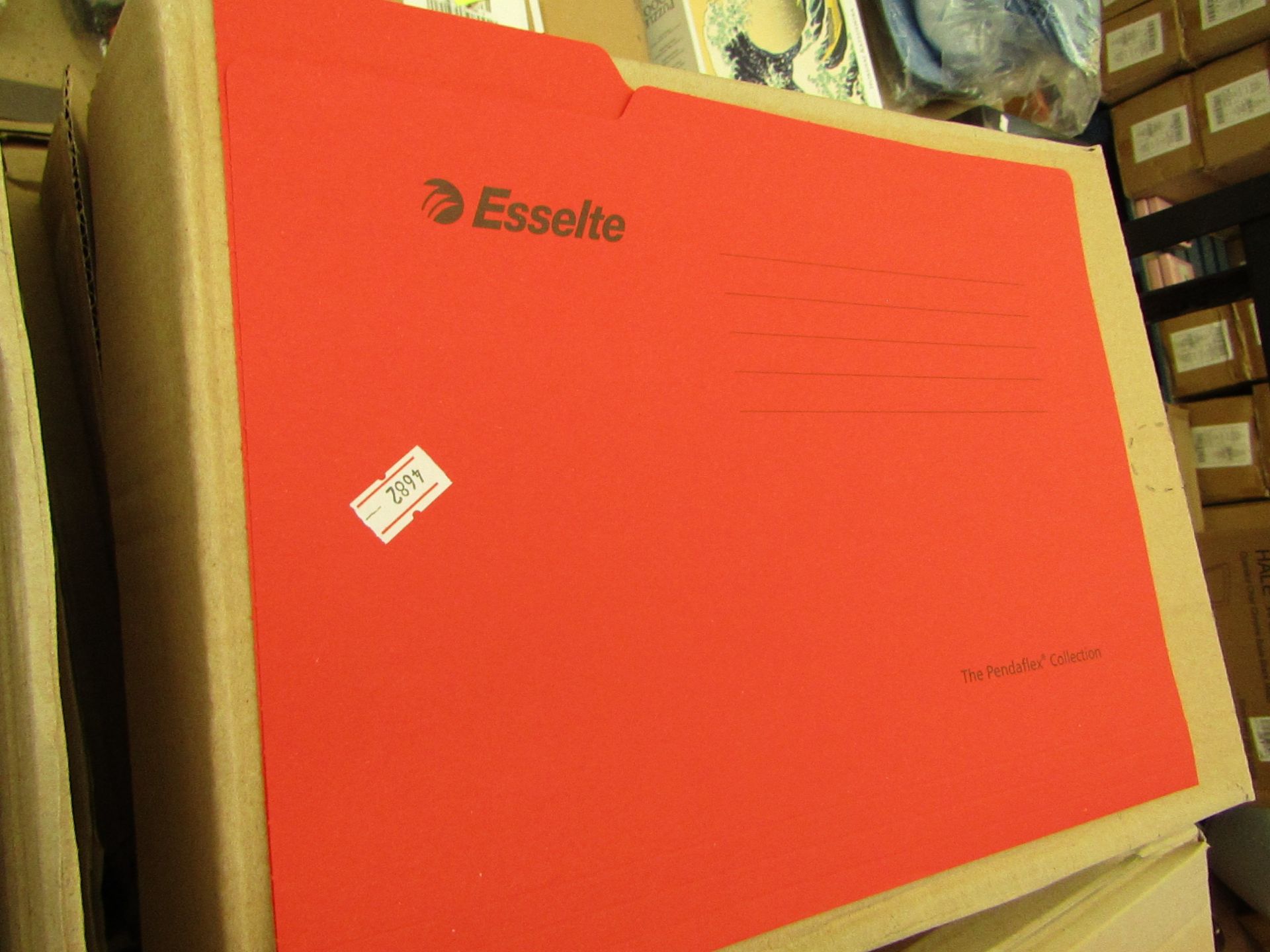 5x Boxes of Approx 90 Esselte Eco Files - Boxed.