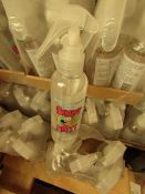 12x 150ml Scruffy Mutt Dog Spritz. Unused & Packaged.