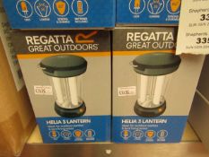 2x Regatta - Helia 3 Lantern - Untested & Boxed.