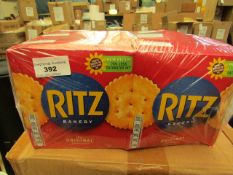 6x Ritz - Original Crackers - BB 30/04/2021 - Boxed & Packaged.