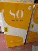 | 1X | SLEEP ORIGINS KING SIZE 15CM DEEP MATTRESS | NEW AND BOXED| NO ONLINE RESALE | RRP £499 |