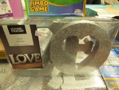 George Home - Sparkling Love Letter's - All Look New & Packaged.