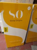 | 1X | SLEEP ORIGINS KING SIZE 15CM DEEP MATTRESS | NEW AND BOXED| NO ONLINE RESALE | RRP £499 |