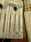 5x Dentist Tools - All Packaged. Please See Image.