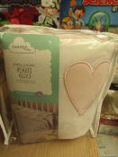 George Baby - Hearts Quilt - Cot & CotBed 4 Tog - All Look New & Packaged.