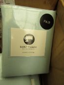Pair of Sanctuary Duck Egg Pillow cases. New & Packaged