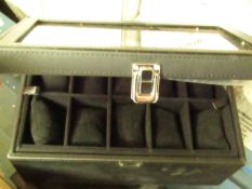 Black Jewellery Box. Unchecked