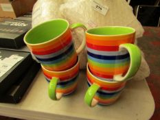 4x Rainbow - Mugs - New & Packaged.