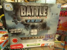 Games Hub - Battle In The Deep Board Game - Unchecked & Boxed.