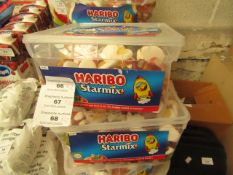 2 x 1750g Haribo Starmix. BB 07/21. Boxes are dinted