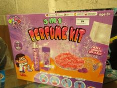 Groovy Lab 3 in 1 Perfume Kit. Boxed but unchecked