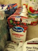 5 x 1L Ocean Spray Cranberry Classic drink. BB May 2021