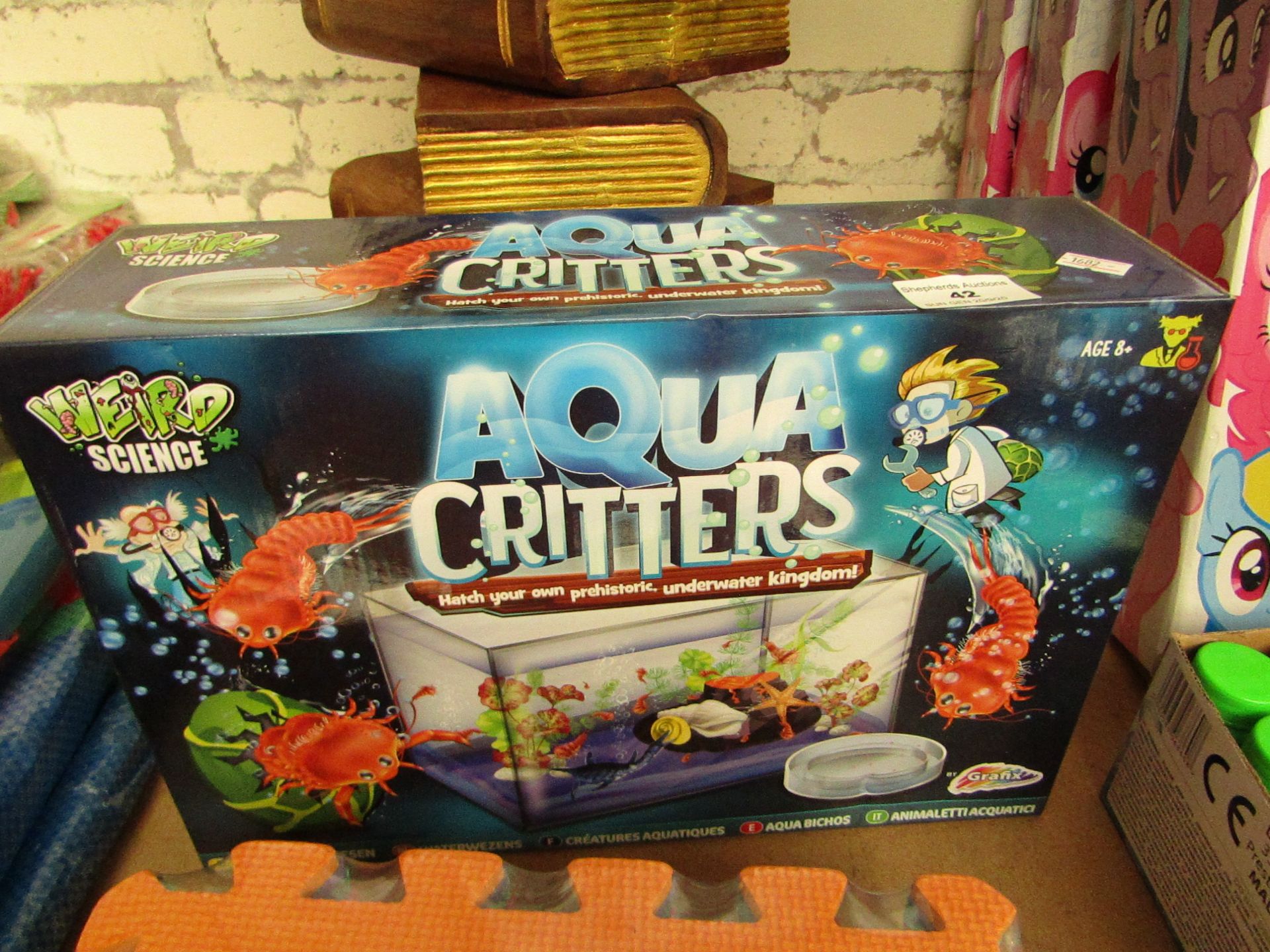 Weird Science Aqua Critters Set. Unused & Boxed