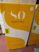 | 1X | SLEEP ORIGINS KING SIZE 18CM DEEP MATTRESS | NEW AND BOXED | NO ONLINE RESALE | RRP £599 |