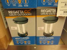 2x Regatta - Helia 3 Lantern - Untested & Boxed.