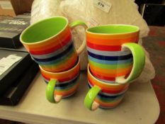 4x Rainbow - Mugs - New & Packaged.