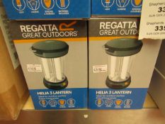 2x Regatta - Helia 3 Lantern - Untested & Boxed.