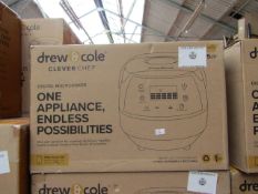 | 1X | DREW AND COLE CLEVER CHEF | BOXED AND REFURBISHED | NO ONLINE RESALE | SKU - | RRP £69.99 |