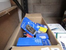 Approx 17x various items such as PIR remote controls, remote keypads and more. All unchecked and