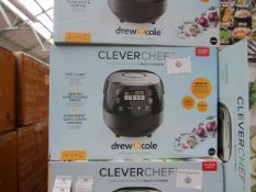 | 1X | DREW AND COLE CLEVER CHEF | BOXED AND REFURBISHED | NO ONLINE RESALE | SKU - | RRP £69.99 |