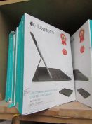 1x Logitech ultra thin keyboard folio for iPad Air, unchecked and boxed.