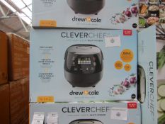 | 1X | DREW AND COLE CLEVER CHEF | BOXED AND REFURBISHED | NO ONLINE RESALE | SKU - | RRP £69.99 |