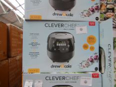 | 4X | DREW AND COLE CLEVER CHEF | BOXED AND REFURBISHED | NO ONLINE RESALE | SKU - | RRP £69.99 |