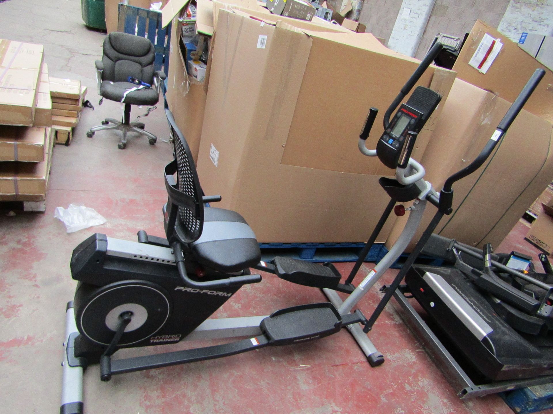Pro-Form Hybrid Trainer Pro fitness machine, untested. RRP £599.99
