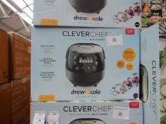 | 1X | DREW AND COLE CLEVER CHEF | BOXED AND REFURBISHED | NO ONLINE RESALE | SKU - | RRP £69.99 |