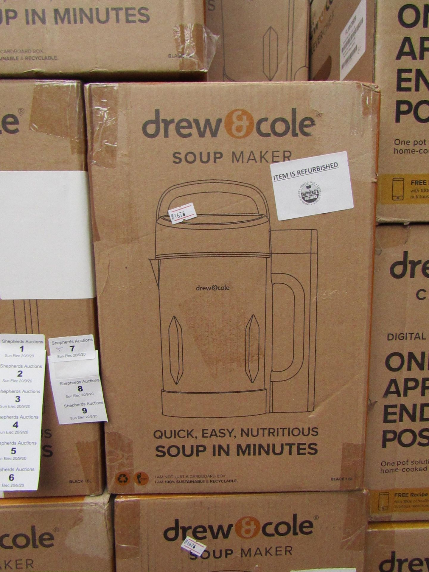 | 1X | DREW AND COLE SOUP CHEF | BOXED AND REFURBISHED | NO ONLINE RESALE | SKU C5060541516809 | RRP