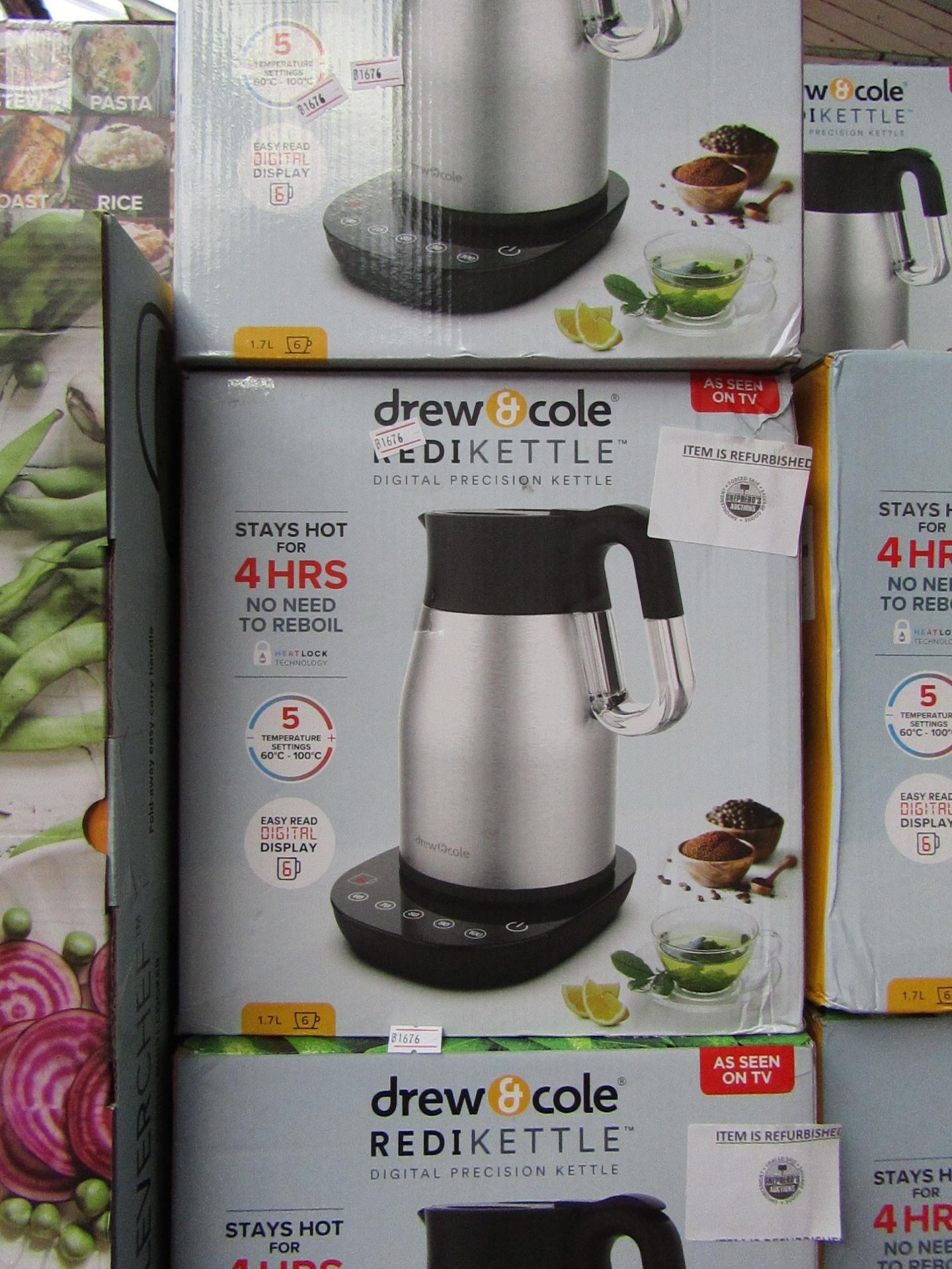 | 1X | DREW AND COLE REDI KETTLE | REFURBISHED AND BOXED | NO ONLINE RESALE | SKU C5060541513587 |