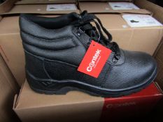 Centek - Black Steel Toe Cap Boot - Size 9 - New & Boxed.