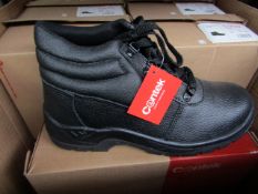 Centek - Black Steel Toe Cap Boot - Size 9 - New & Boxed.