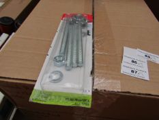 5x Fischer - Threaded Rod FIS GS M10x120 X (Packs of 4) - New & Packaged.