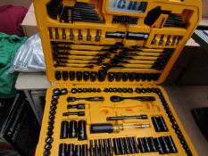 DWALT - 181 Piece Machanics Set Complete Set (Missing Large Ratchet) - Brilliant Condition. RRP £