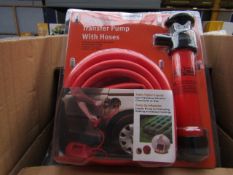 Stag Tools Transfer pump with hoses, unused, the packaging may be dirty.