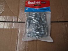 5x Fischer - Cavity Fixing 5 x 37 (Packs of 20) - New & Packaged.